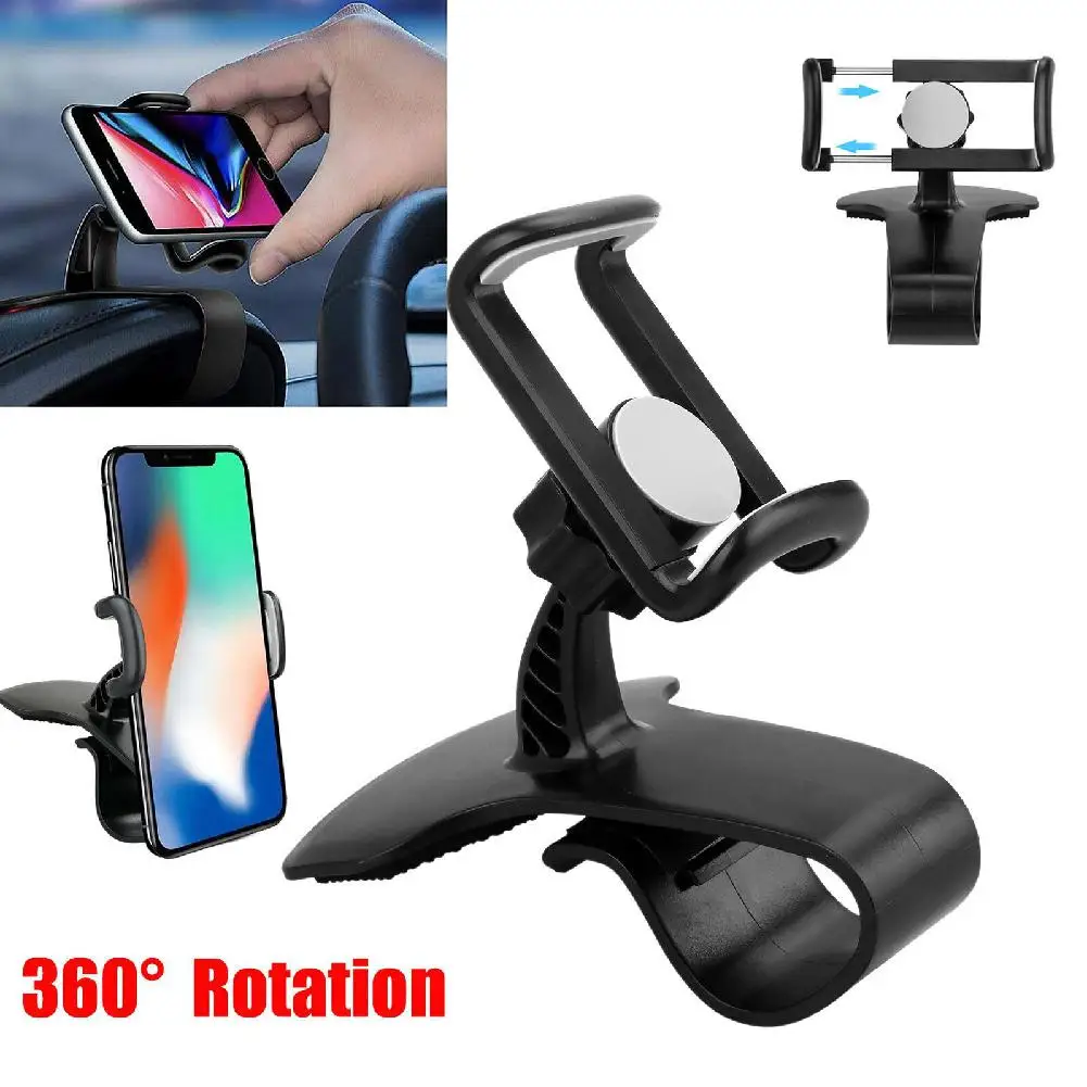 

2019 New 360 degree rotation Car HUD Dashboard Mount Holder Stand Bracket for Universal Mobile Cell Phone GPS Car Bracket