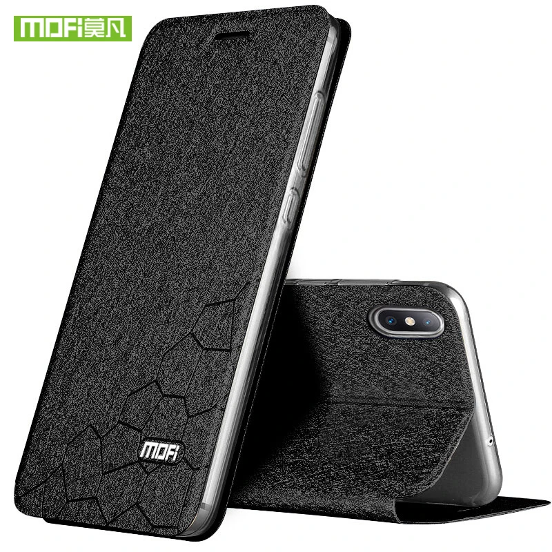 

Mofi for xiaomi mi 8 pro case for xiaomi mi8 pro case cover silicone mi8 flip leather 6.21 cover luxury for xiaomi mi 8 pro case