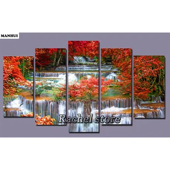 

Diy Diamond Painting Cross Stitch Kits Diamond Mosaic Landscape multi painting Full Square Diamond Embroidery MHF2002