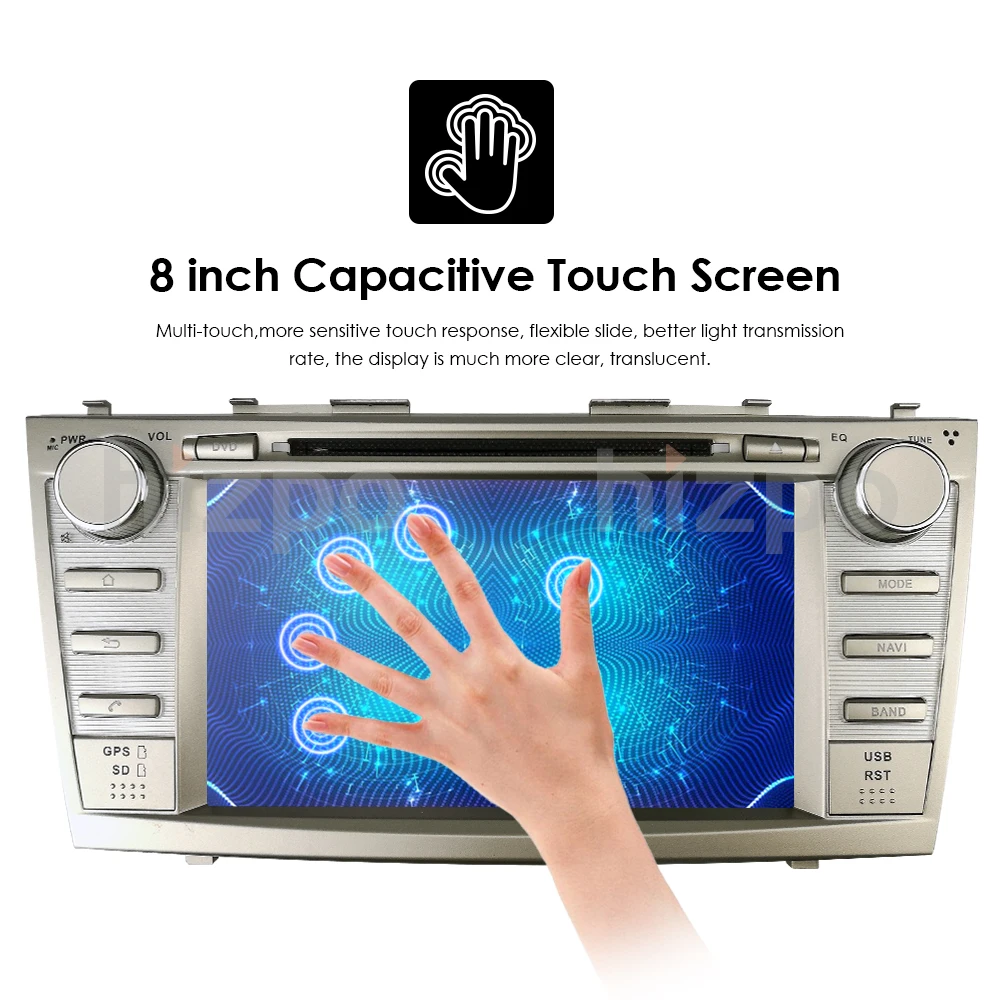 Discount Android8.0/8Core 4Core/Android7.1/8.1 Car DVD Player For Toyota Camry 2008-2011 GPS Navi SD/USB Touch Screen Radio mp3 Bluetooth 15