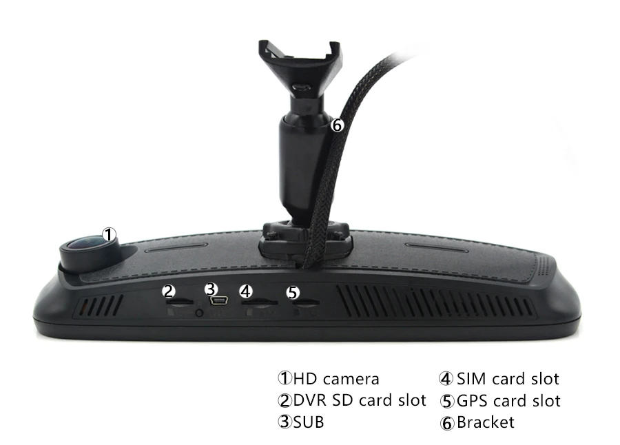 RAM2G+ ROM32G 3 камеры 4G dash камера 32G карта gps navi Автомобильный видеорегистратор wifi bluetooth " ips dash Автомобильные видеорегистраторы внутренняя камера DVR