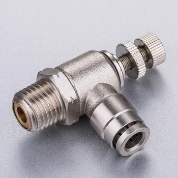

tube size 6mm-3/8 thread pneumatic rapid male elbow fitting