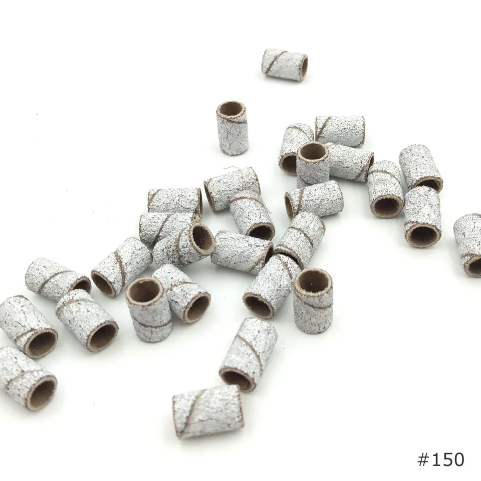 Nail Art Sanding Bands Electric Drill Accessories 100Pcs