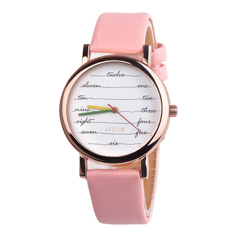 per donne e ragazze. Orologio alla moda da donna analogico orologio da polso al quarzo