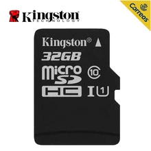Kingston Технология холст кнопок Select и 32 Гб MicroSDHC, класс 10, UHS-I, 80 МБ/с., слот для карт памяти для смартфона, планшета,