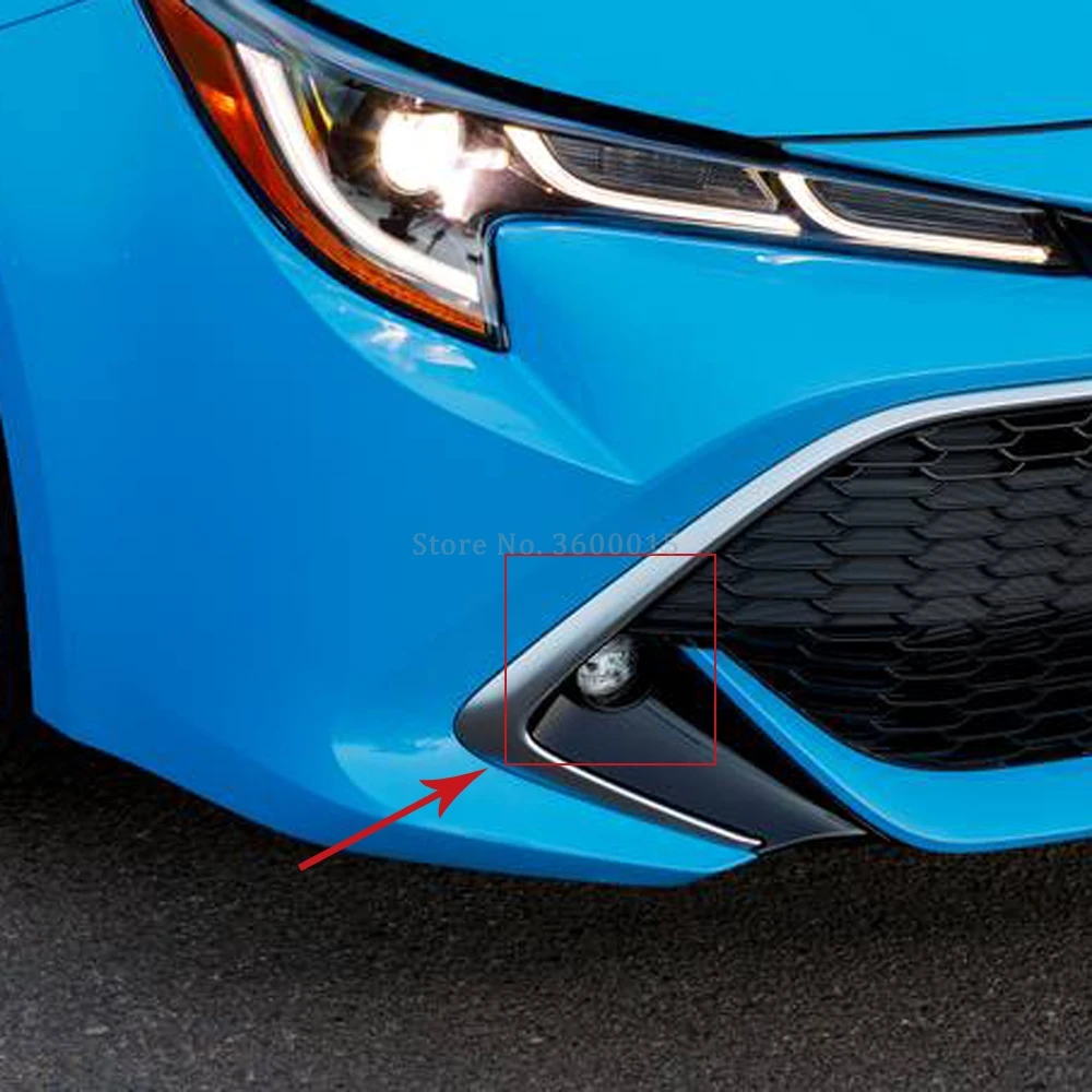 Для Toyota Corolla 2019 хэтчбек Авто Стайлинг передняя фара противотуманный светильник