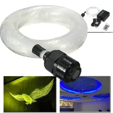 RGB 16 Вт волоконно-оптический Звездный потолочный светильник комплект 3 м(L) смешанный 0,75 мм/1,0 мм/1,5 мм 300 шт конец светящийся PMMA кабель+ 24 клавиши дистанционного света двигателя