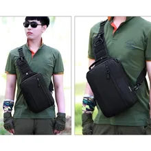 Модные мужские сумки тактика Водонепроницаемая Нейлоновая Сумка Многофункциональная на одно плечо износостойкая нагрудная Сумка Рюкзаки для туристов роскошь