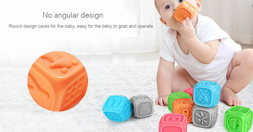 TUMAMA Baby Teeth Chewing Educational Toy for 0 - 3 Years