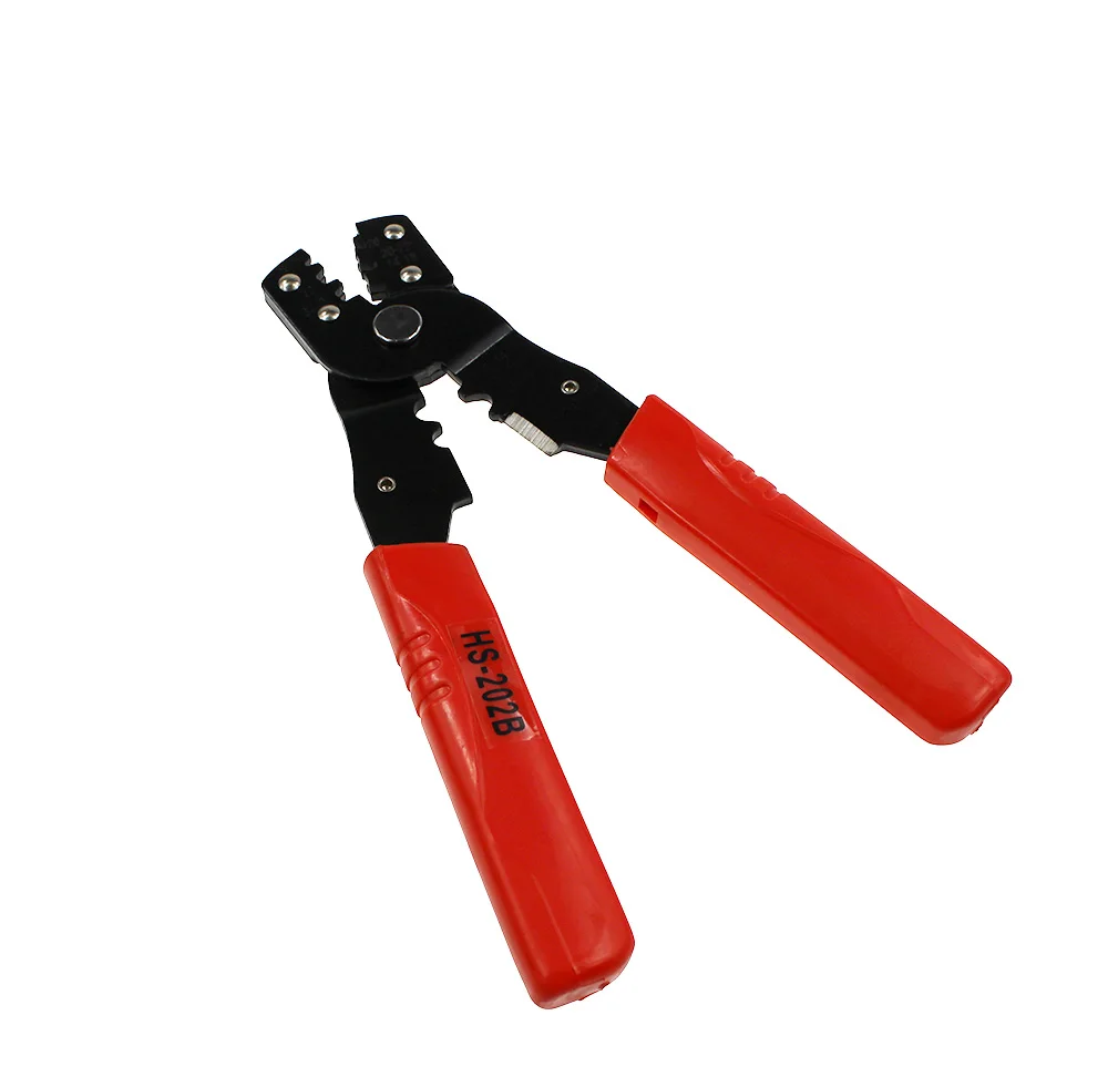 خط الضغط المشبك HS-202B الباردة الصحافة multifunction قواطع الهاتف التوصيل العقص كماشة المشبك الأسلاك الطرفية