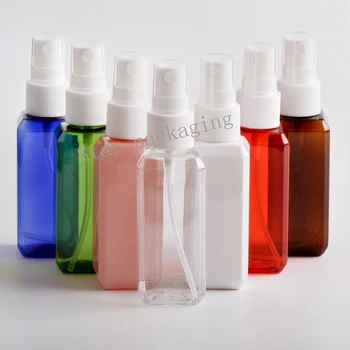 

Hot Sale 60pcs 50ml multicolor Fashion Portable Mini Atomizer Perfume Bottle Aftershave Makeup Spray Atomiser Travel