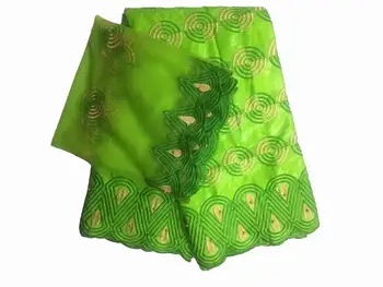 

5+2yards newarrival african lace fabric good quality african bazin riche lace fabric for women party dress WHAOJUN134