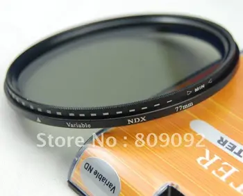 

Durable 77mm Adjustable ND Rotating Filters