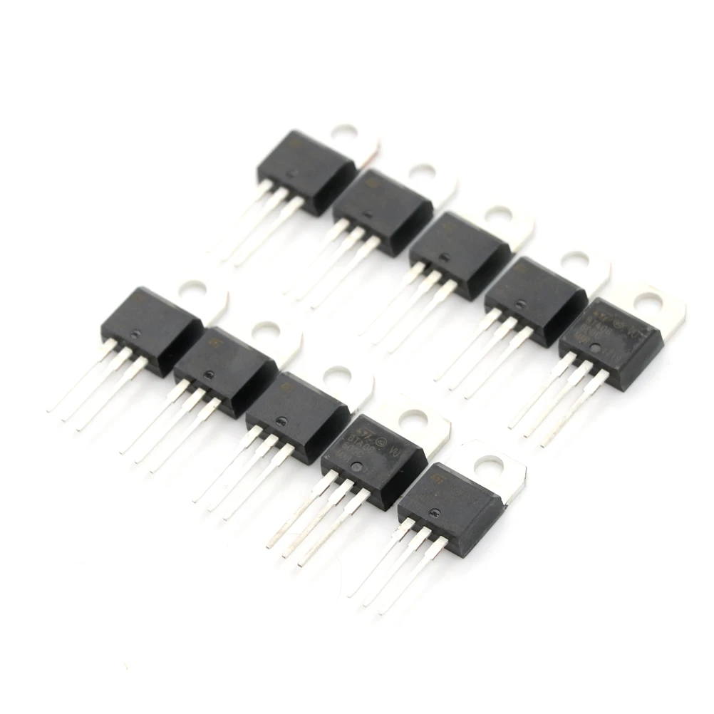 10Pcs BTA08-600C BTA08 TO-220 ICRSJF