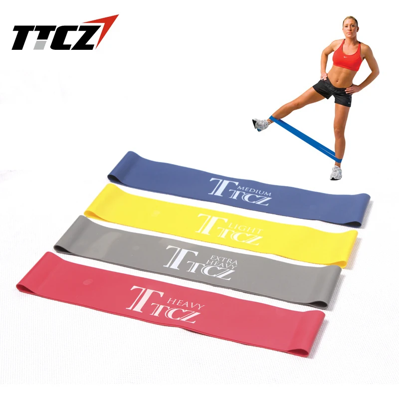 

Wholesale New 4psc/lot 4 Levels Available Pull Up Assist Bands Crossfit Exercise Body Ankle Fitness Resistance Loop Band