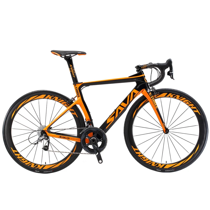 SAVA Carbon Road bike Carbon bike Road Bicycle 22 Speed Racing bicycle Full Carbon frame with SHIMANO ULTEGRA 8000 Groupsets