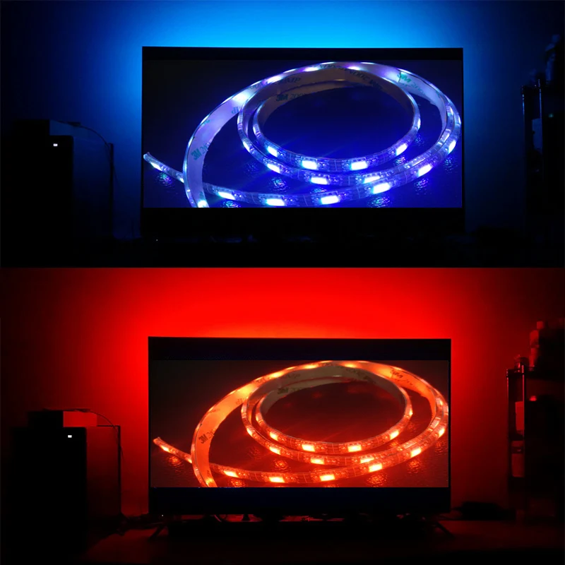 Tiras de Led hbl usb 5 v tira Especificações (pontos de Luz / M) : 60led/m