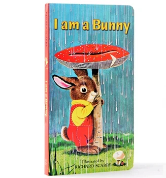 

I Am A Bunny Classic Hot Original Educational Baby Board Book English Picture Book Feel Seasons Changes Gift for Children Toys