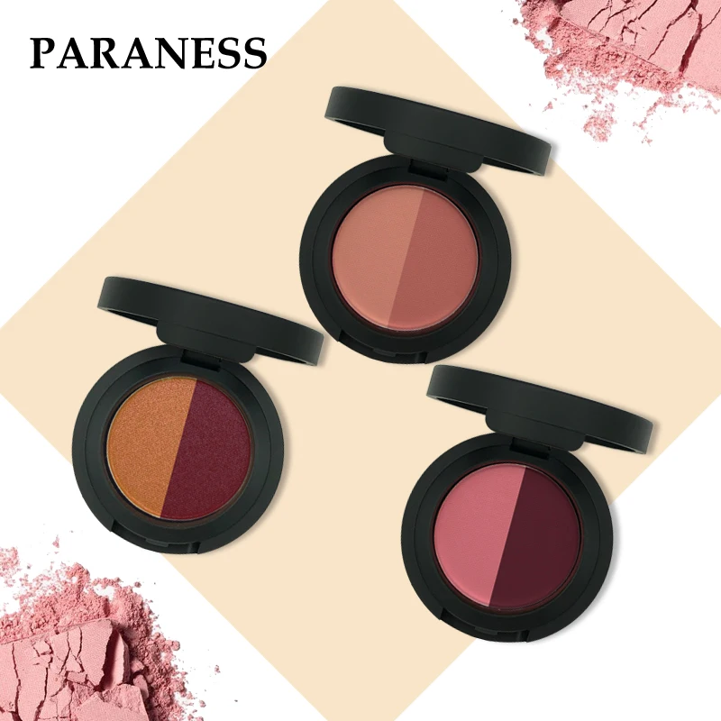 Paraness Brand 6 Colors Cream Blush  Palette  Makeup Matte 