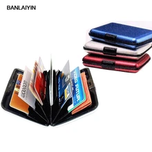 WholeTide 10* COFA Aluminum Credit Card ID Holder / Wallet, Light Weight – RED
