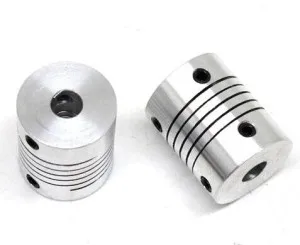 5pcs 5*8mm Flex Shaft Coupling Diameter 18mm Length 25mm 5mm to 8mm Flexible Coupler D18 L25 | Обустройство дома