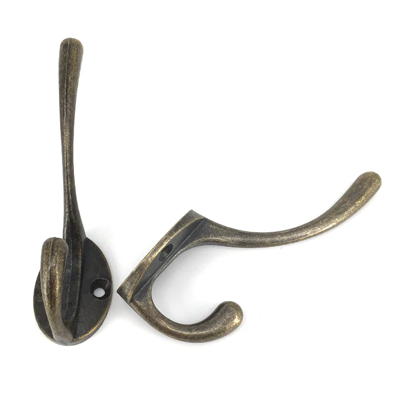 10PCS 102*47mm antique wall hanger decorative clothes handbag hooks
