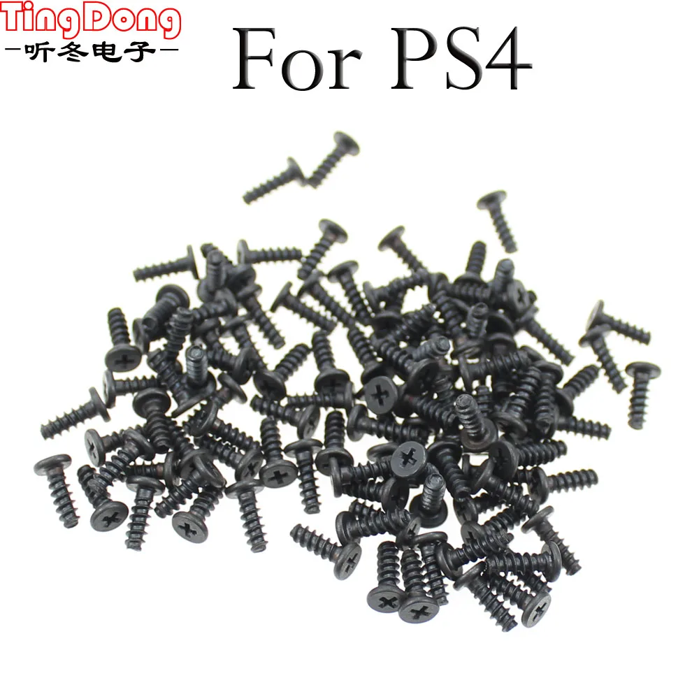 TingDong Aluminum Screws For Sony PlayStation 4 PS4 Pro Slim Controller Repair Kit Screw for Dualshock