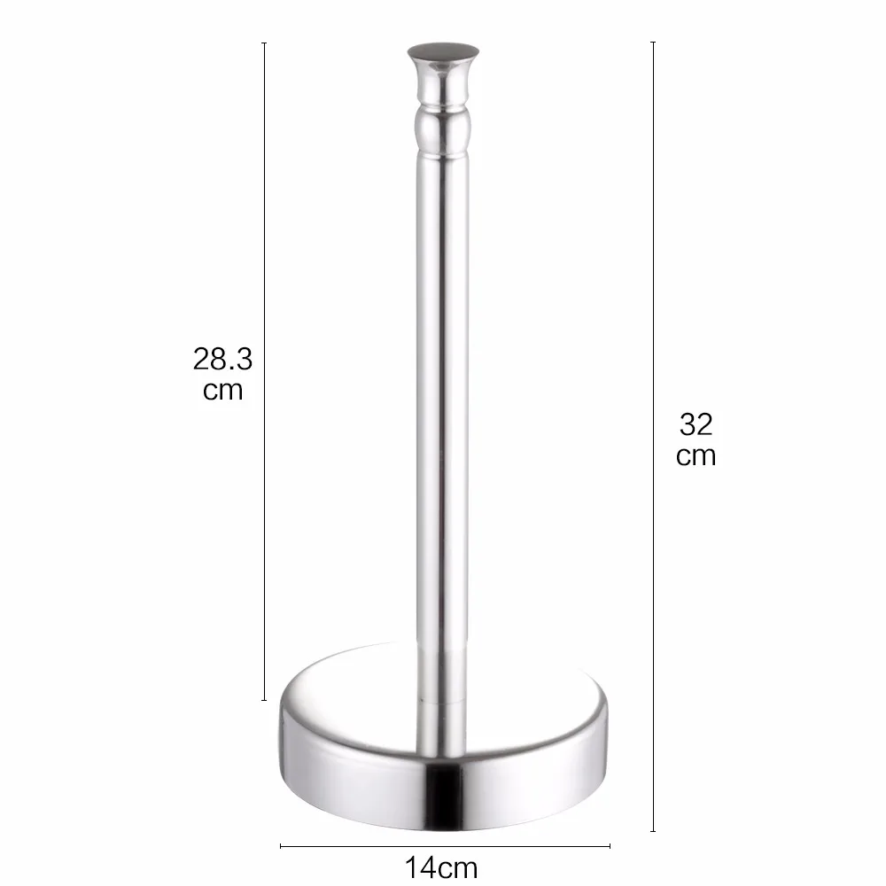 Бумага держатель для полотенец из нержавеющей стали Бумага держатель для туалетной бумаги ванная, туалет, кухня стеллаж для выставки товаров L719
