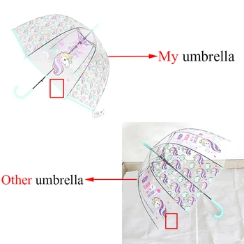 Unicorn Rainbow & Stars Umbrellas