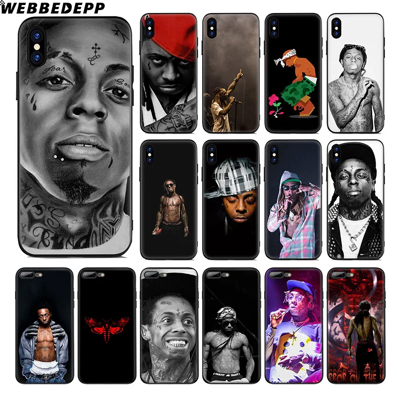 WEBBEDEPP Lil Wayne Рэппер Мягкий силиконовый чехол для Apple iPhone 11 Pro Xr Xs Max X или 10 8 7 6 6S Plus 5 5S