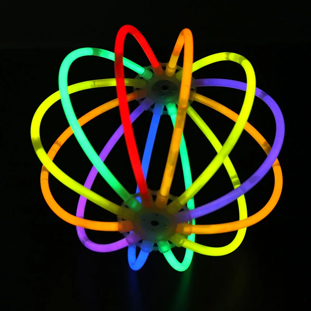 

Party Fluorescence Light Glow Sticks Bracelets Necklaces For Wedding Party Glow Sticks 100 pcs Bright Colorful Glow Stick