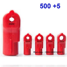 500 EAS крюк стопор для витрины замок безопасности крюк витрина магазина розничной торговли анти-потерянный Противоугонный пластиковый замок с магнитным ключом