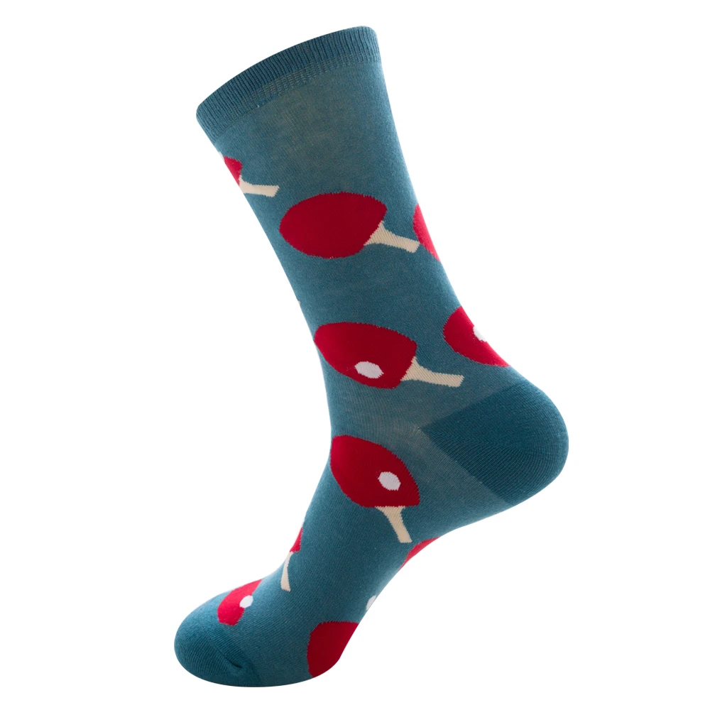 Унисекс 6 пар цвет носки для экипажа любителей Новинка Забавные Harajuku Happy носки для девочек модные повседневное осень зима для мужчин