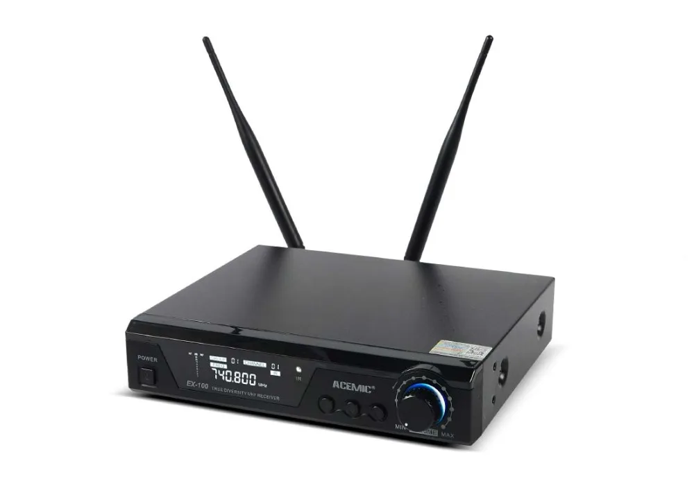 Беспроводной микрофон для электрогитары работающий в пространстве EX 100/GT 1 Pro UHF 100m