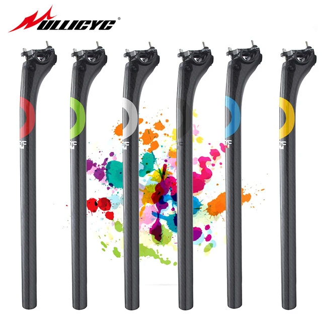 

Ultra light super strong MTB/Mountain/Road Bike Carbon Bicycle parallel Seatposts Cycling Parts 27.2/30.8/31.6*350/400mm
