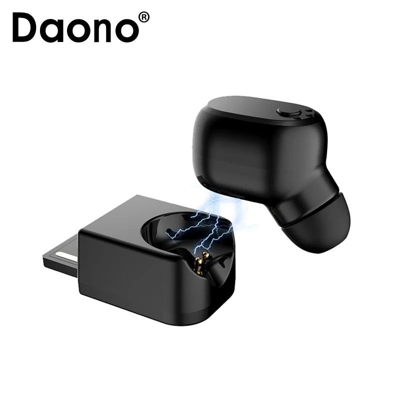 Беспроводные Bluetooth наушники DAONO SQ2 6 часов воспроизведения|wireless earbuds|mini headset