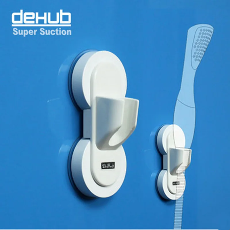 Home Bathroom Vacuum Holder Wall Suction Cup Wall Mount Shower Head