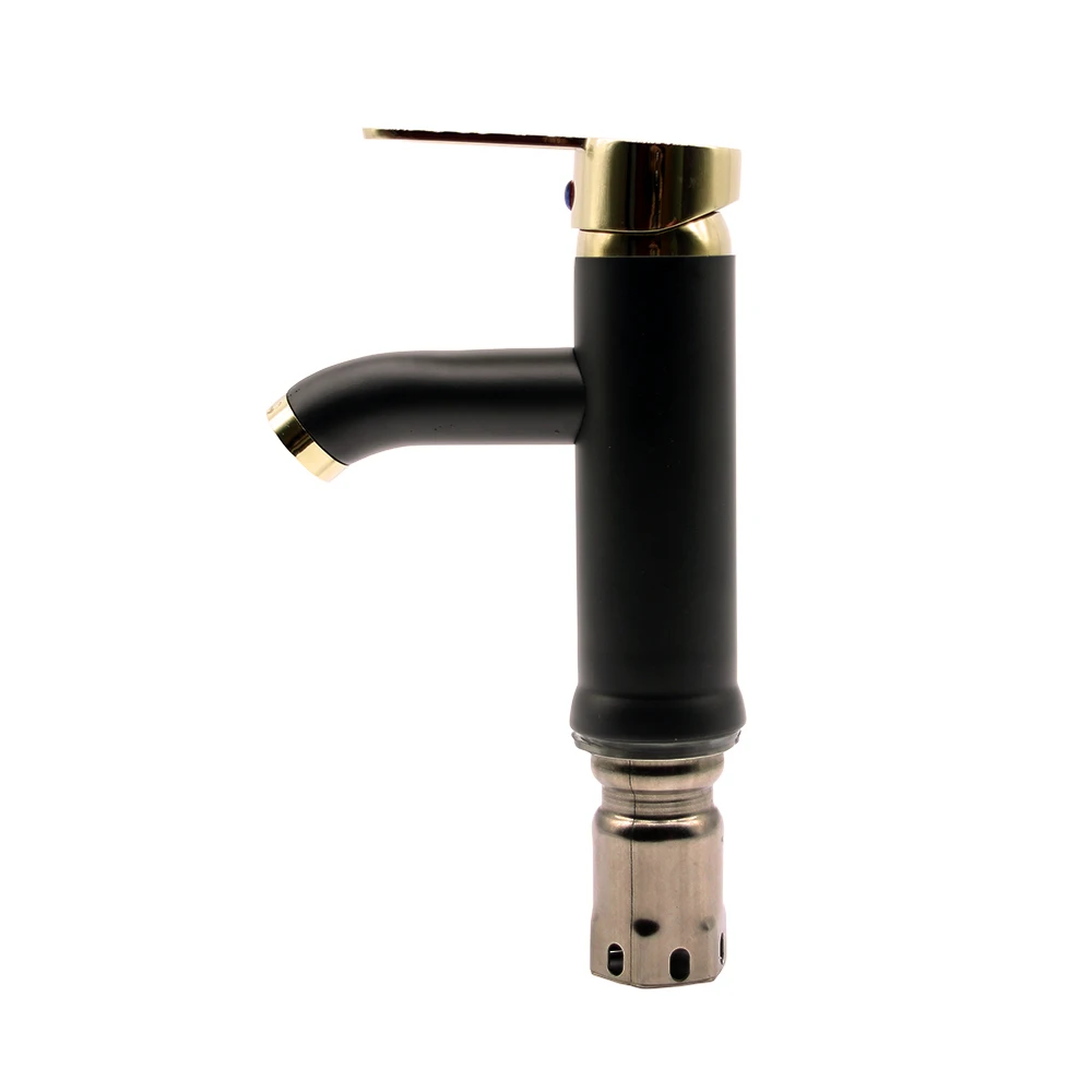 Polished brass pull out basin sink faucet hot and cold rotating kitchen faucet Chrome plating water mixing valve bathroom tap