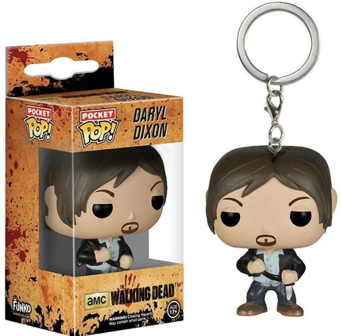 DARYLDIXON FUNKO POP Dragon Ball Супермен Человек-паук форки Бэтмен отряд самоубийц фигурка кукла Коллекционная модель брелок с коробкой - Цвет: DARYLDIXON