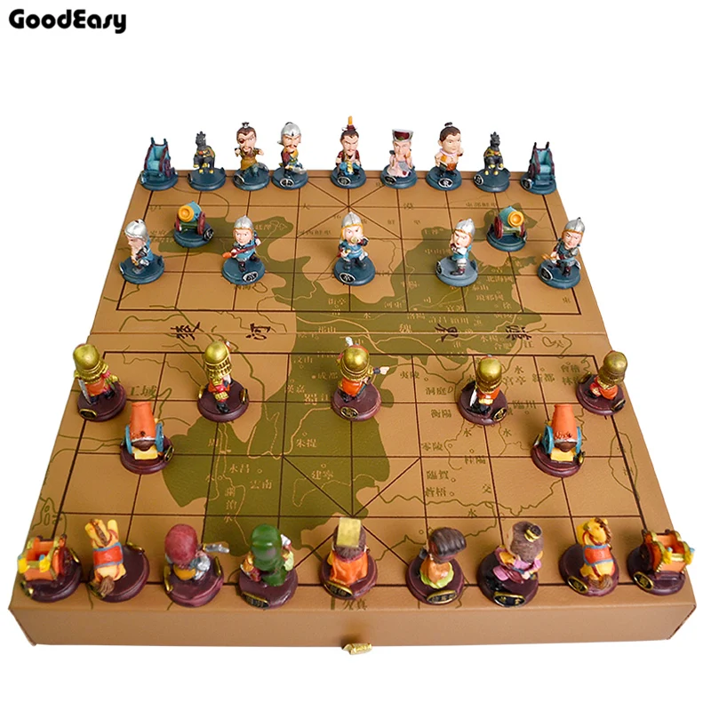 Три царства китайские шахматы складные шахматные доски китайские шахматы/родитель-ребенок подарок