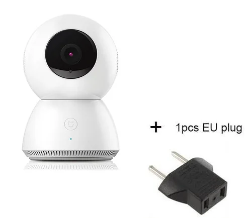 Xiaomi MiJia CCTV, 1080 P, 360 градусов, домашняя панорамная WiFi камера, обнаружение движения, ночное видение, ИК-фильтр, 4-кратный зум - Цветной: Add EU Plug