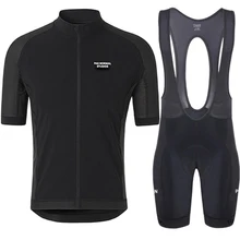 Bicicleta mtb велосипед Велоспорт Джерси с коротким рукавом наборы нагрудник шорты Лето bycicle одежда для велоспорта Мужская mallot ciclismo hombre