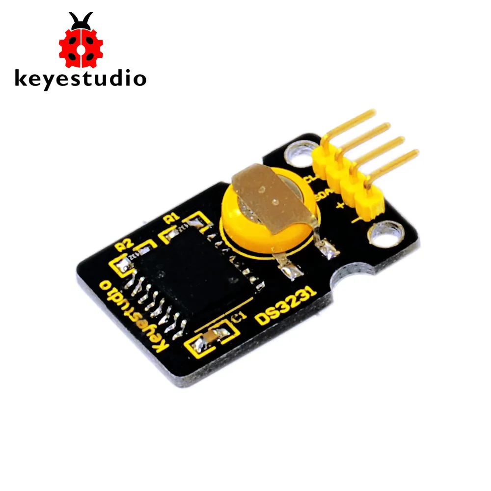 Бесплатная доставка! Keyestudio DS3231 Высокоточный модуль часов I2C в режиме реального