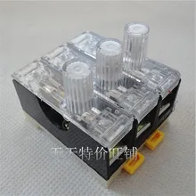 4 шт. тройной Тип 6X30 база предохранителя/держатель предохранителя с 20A Стеклянные Предохранители