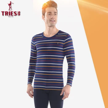 

TRIES 2018 Hot Pajamas Winter Warm Underwear Mens New Long Johns men Sexy Thermal Underwear Sets Thick Long Johns for men