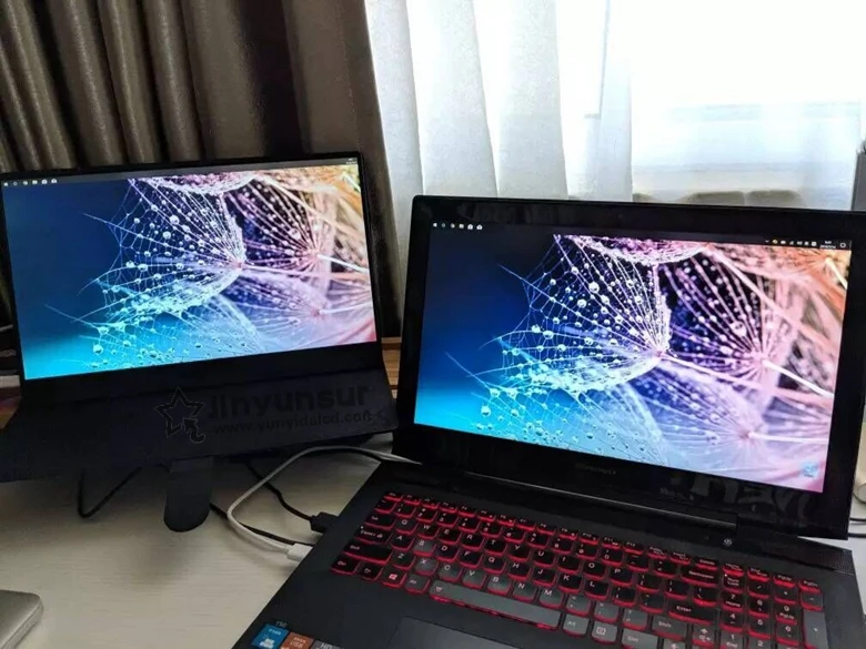 17.3  Inch Super Thin IPS  Screen For PS3 PS4 XBOX Car Use Portable Monitor For PC Laptop 1920 * 1080P HD LCD Screen