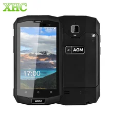 Оригинал AGM A8 Mini 4 г LTE смартфон 1 ГБ + 8 ГБ IP68 Водонепроницаемый 4.0 дюймов Android 5.1 4 ядра Dual SIM OTG NFC мобильный телефон