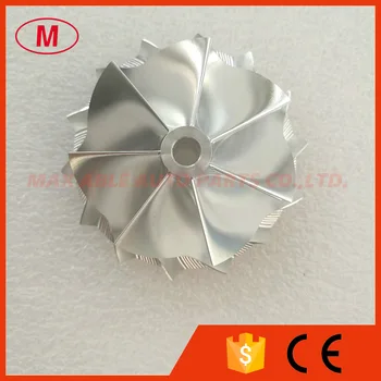 

RHF55 Turbocharger Aluminum 2068/Milling/Billet Compressor wheel 52.60/65.00mm 7+7 blades for Su*ba*ru VF30/VF34 Upgrade