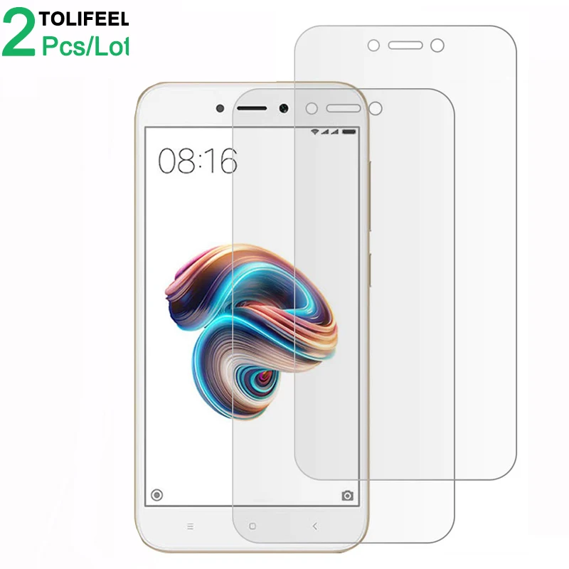 

2Pcs Tempered Glass For Xiaomi Redmi 5A Screen Protector 9H 2.5D Phone On Protective Glass For Xiaomi Redmi 5A Glass