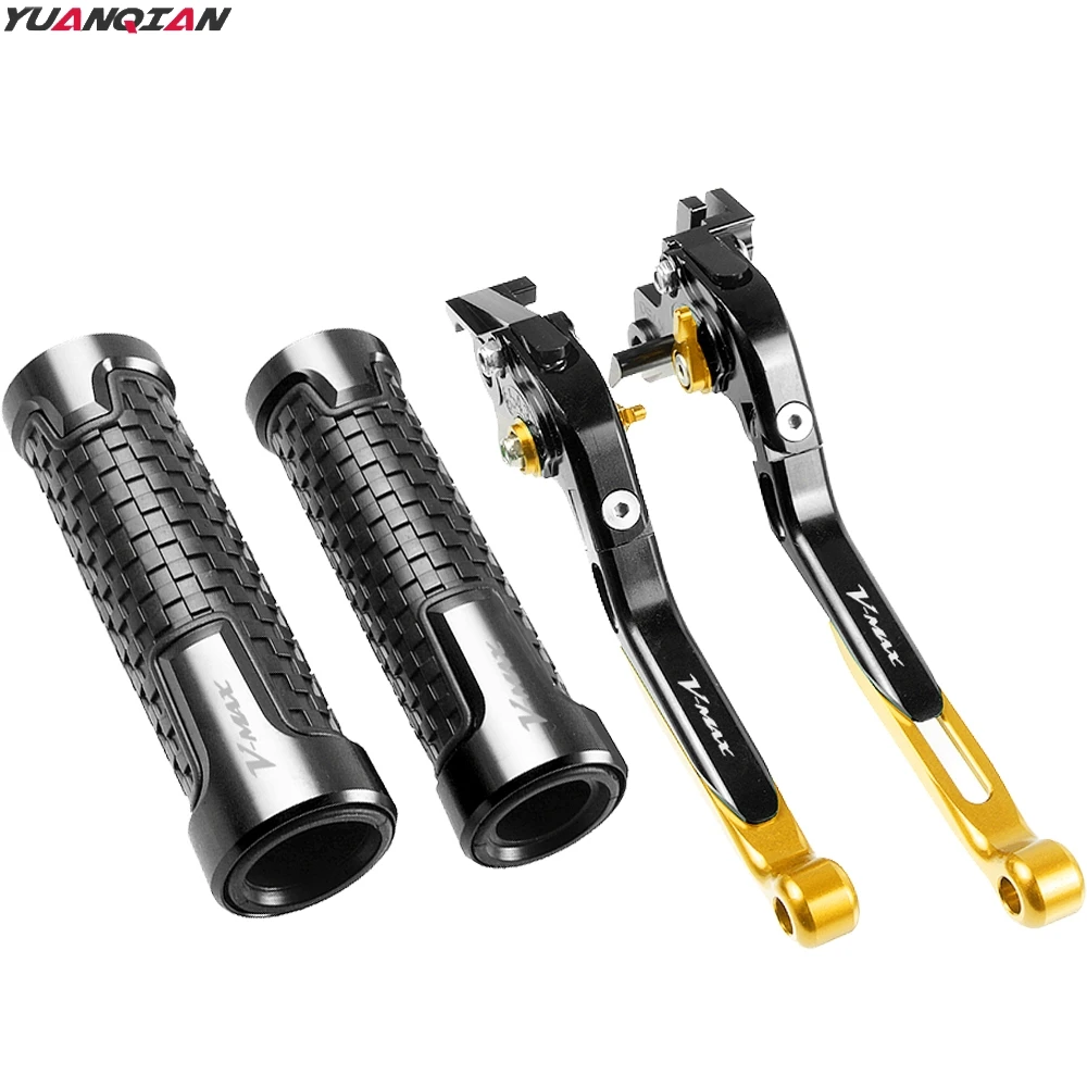 

For YAMAHA V-MAX V MAX VMAX 2009 2010-2016 Motorcycle Adjustable Foldable Extending Brake Clutch Lever Handle Grips Handlebars